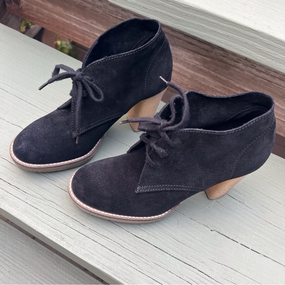 J Crew Black Booties Macalister High Heel